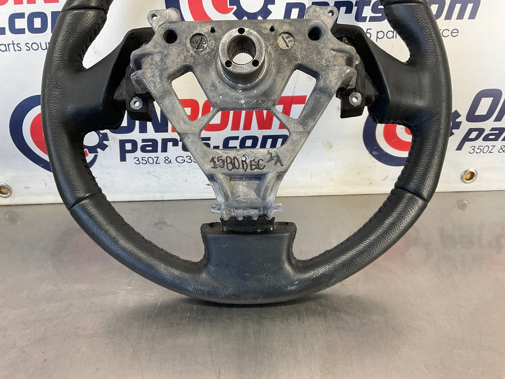 2003 Infiniti G35 Leather Steering Wheel OEM 15BDDEC - On Point Parts Inc