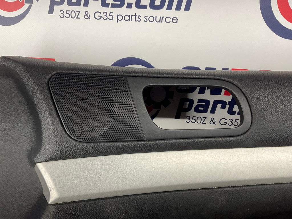 2008 Infiniti G37 Passenger Right Interior Door Panel Trim OEM 21BAXD8 - On Point Parts Inc