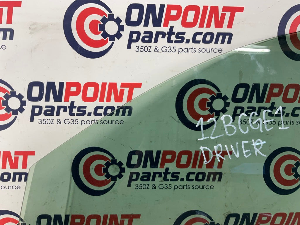 2013 Infiniti G37 Sedan Driver Left Front Tinted Door Window Glass OEM 12BCGE1 - On Point Parts Inc