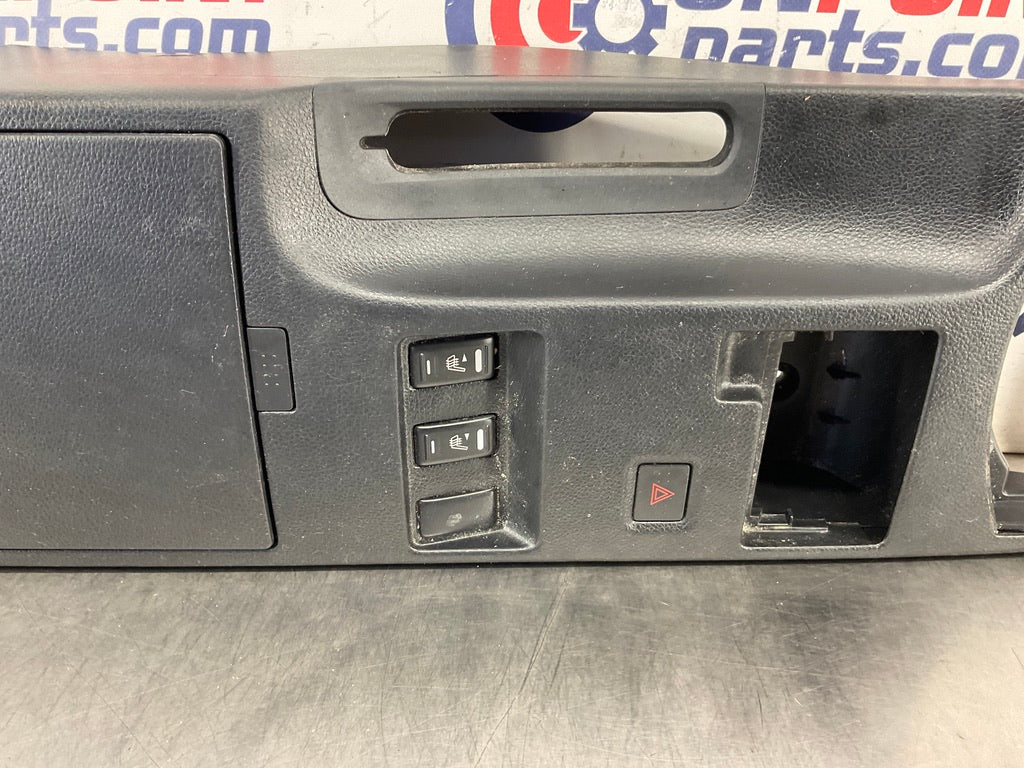 2004 Nissan 350Z Center Console with Seat Warmer Hazard Switches OEM 14BEQE8 - On Point Parts Inc