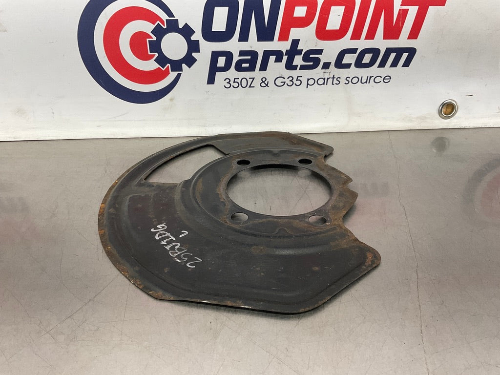 2006 Infiniti G35 Sedan Driver Left Front Brake Dust Cover OEM 25BJ1DG - On Point Parts Inc