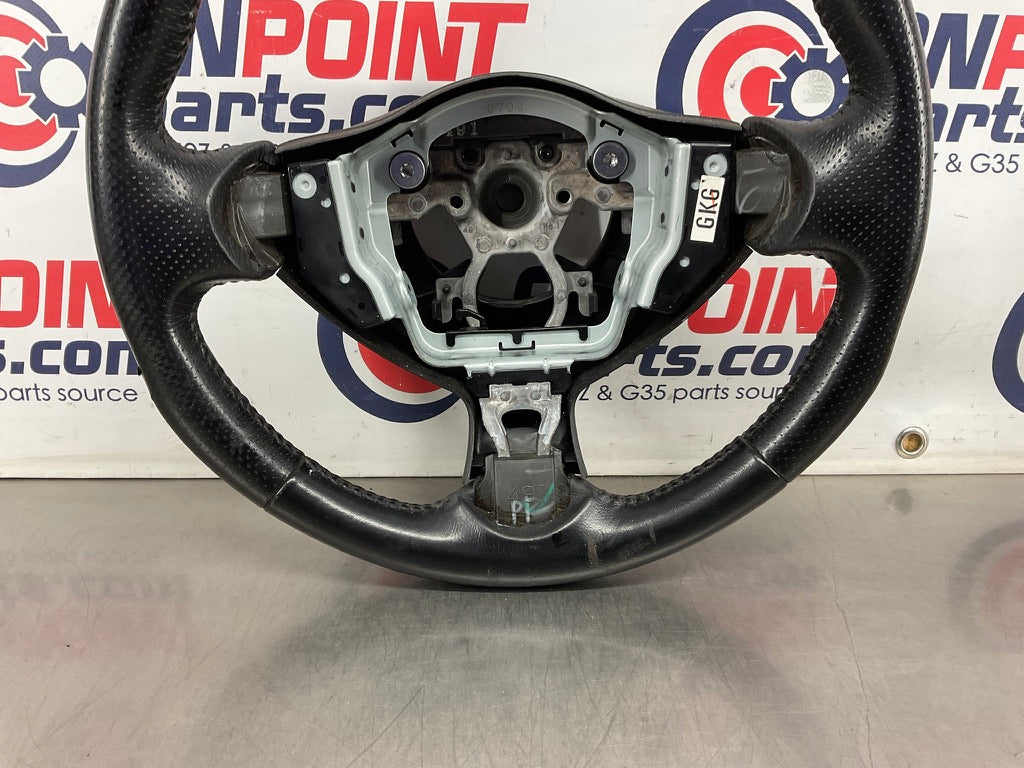 2010 Nissan 370Z Leather Steering Wheel OEM 24BBBDA - On Point Parts Inc