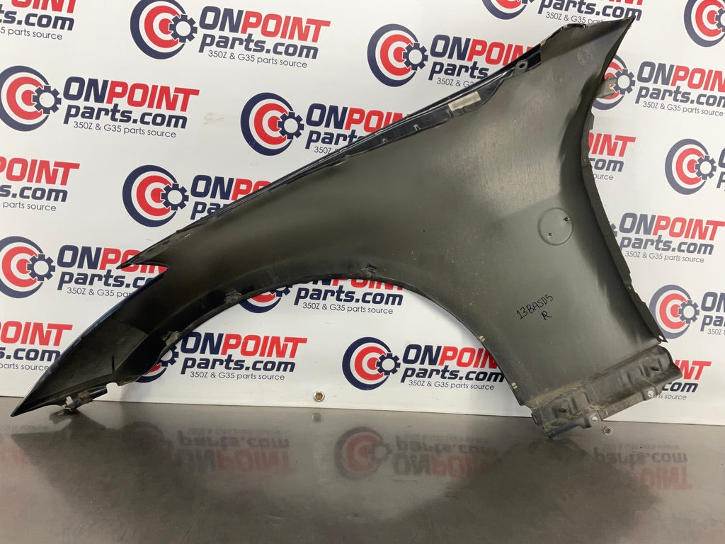 2008 Nissan 350Z Passenger Right Front Fender OEM 13BASD5 - On Point Parts Inc