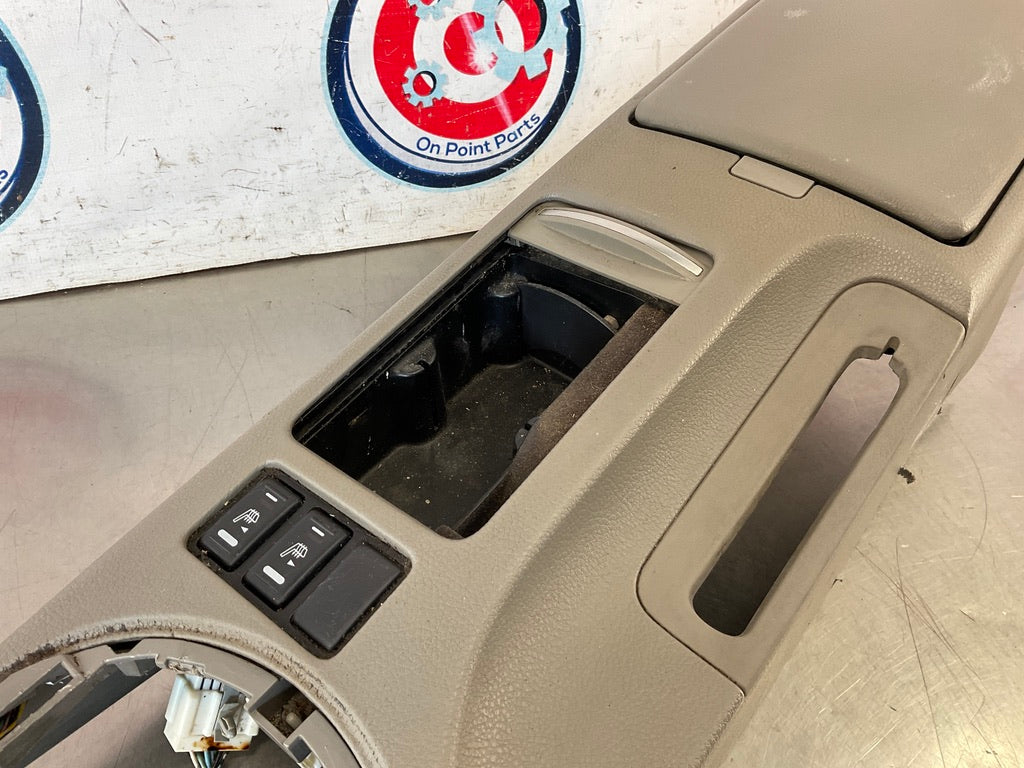 2006 Nissan 350Z Center Console Storage Cubby Heated Seat Controls OEM 24BFGD8 - On Point Parts Inc