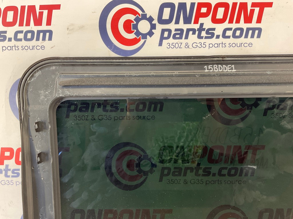 2003 Infiniti G35 Sedan Tinted Moon Sun Roof Glass OEM 15BDDE1 - On Point Parts Inc