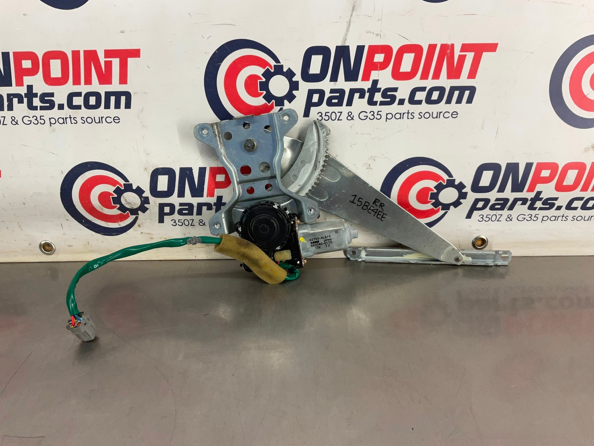 2004 Infiniti G35 Passenger Right Rear Window Regulator Motor 82730 OEM 15BE4EE - On Point Parts Inc