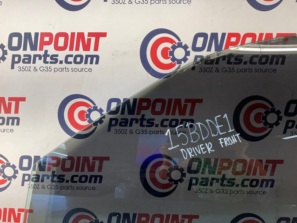 2003 Infiniti G35 Sedan Driver Left Front Door Tinted Window Glass OEM 15BDDE1 - On Point Parts Inc