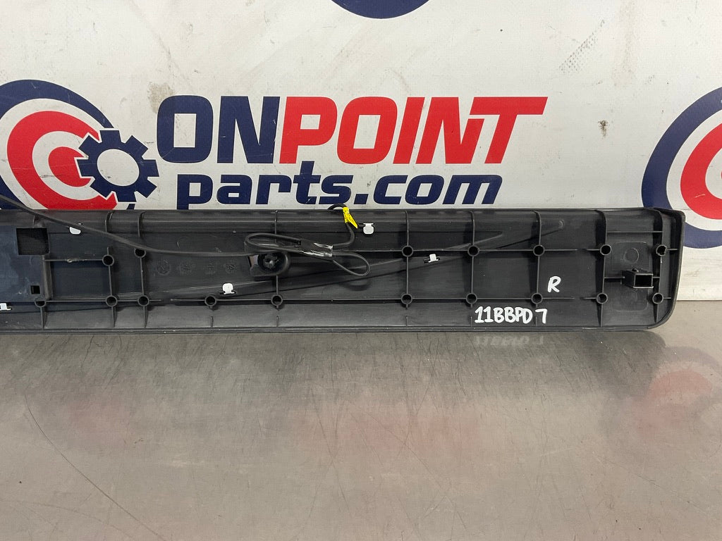 2016 Nissan 370Z Driver Left Illuminated Door Threshold Kick Plate OEM 11BB9D7 - On Point Parts Inc