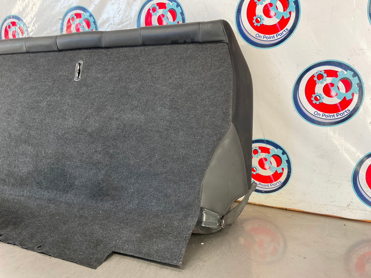 2010 Infiniti G37 Rear Upper Leather Seat Backrest Cushion OEM 22BHYD9 - On Point Parts Inc
