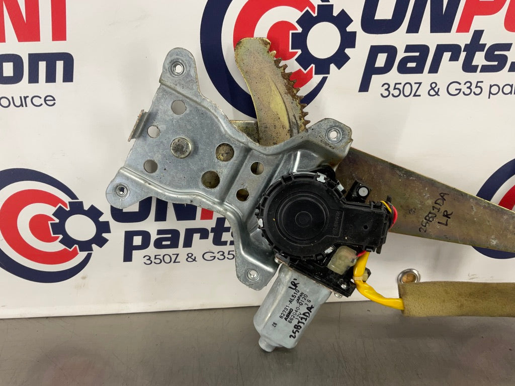 2006 Infiniti G35 Sedan Driver Left Rear Window Regulator Motor OEM 25BJ1DA - On Point Parts Inc