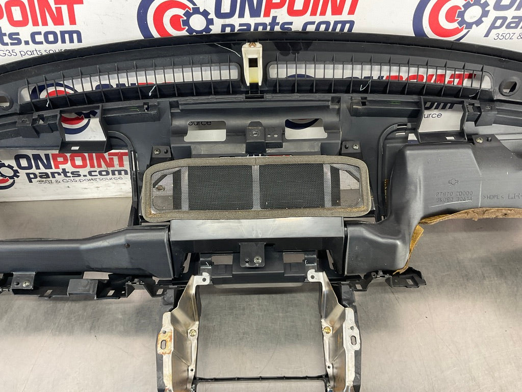 2003 Nissan 350Z Complete Front Dash Panel 68200 OEM 23BCPE5 - On Point Parts Inc
