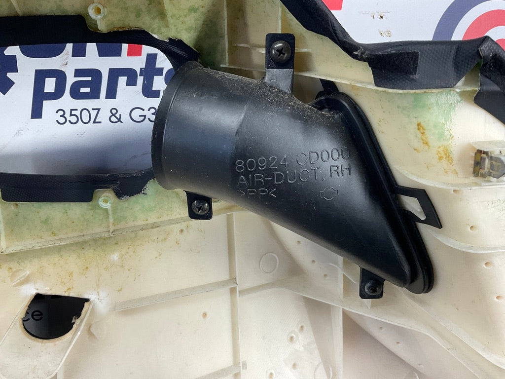 2003 Nissan 350Z Passenger Right Interior Door Panel Trim 80900 OEM 23BCPE8 - On Point Parts Inc