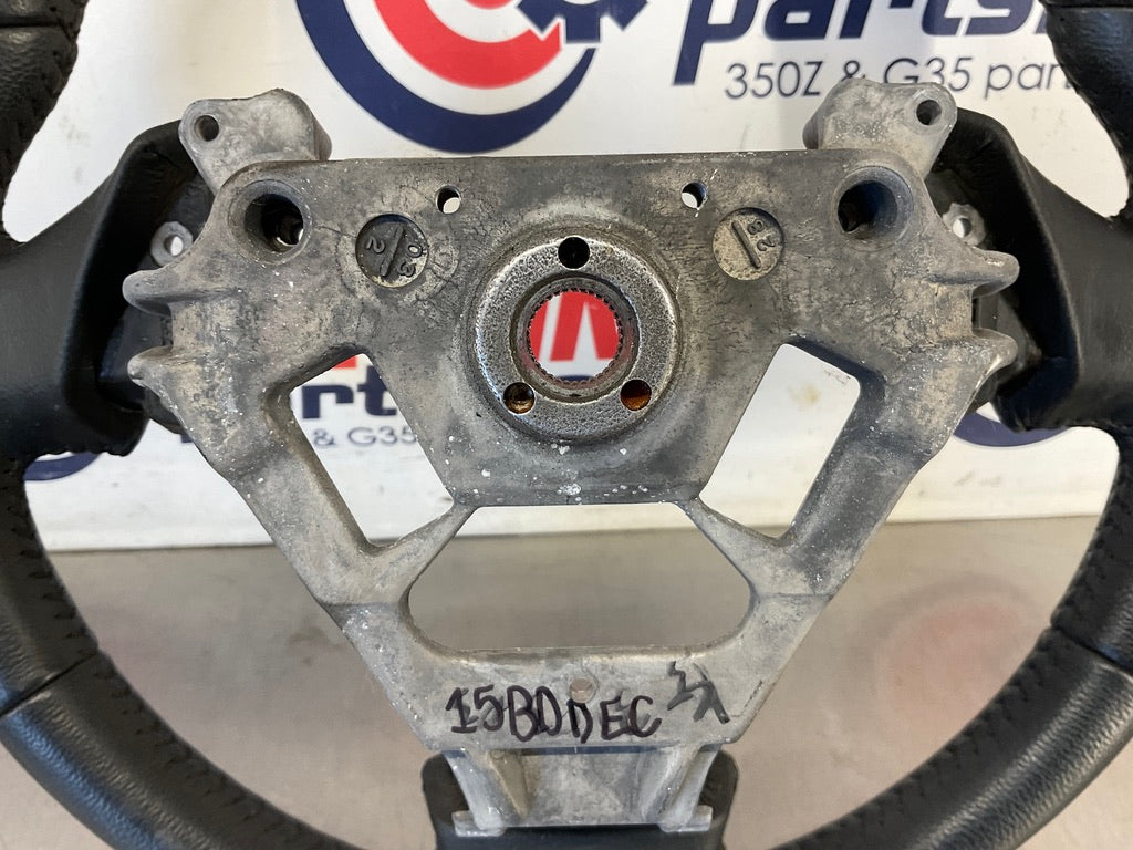2003 Infiniti G35 Leather Steering Wheel OEM 15BDDEC - On Point Parts Inc