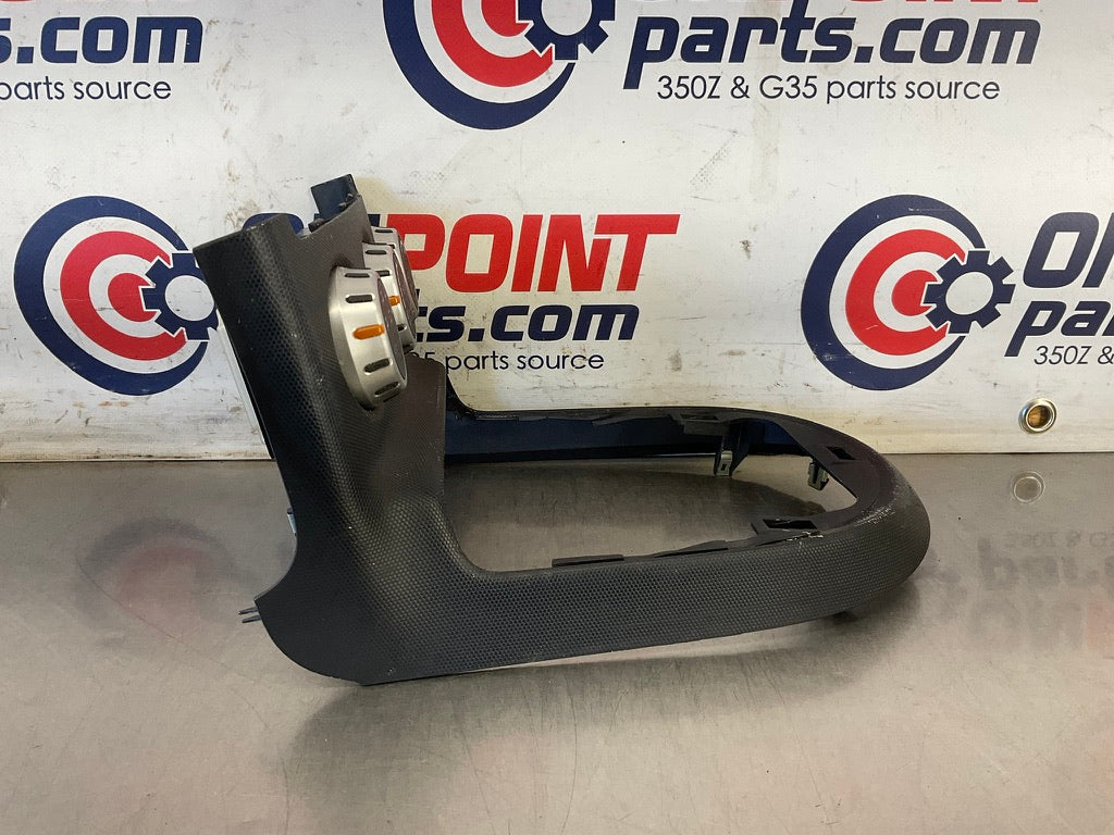 2007 Nissan 350Z Automatic Gear Shifter Bezel Trim AC Controls 27500 OEM 25BCBEC - On Point Parts Inc