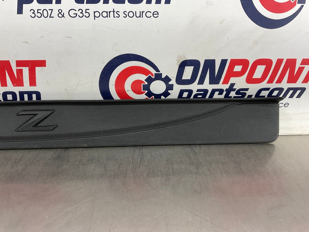 2010 Nissan 370Z Passenger Right Door Threshold Kick Plate 769B0 OEM 24BBBD7 - On Point Parts Inc