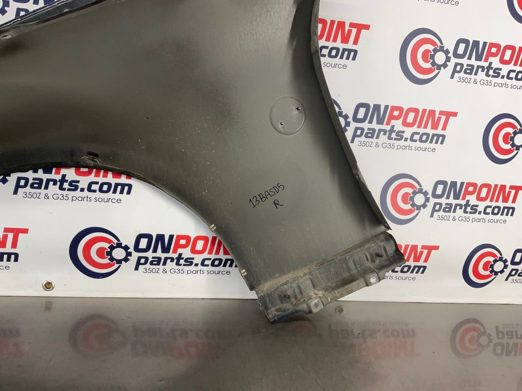 2008 Nissan 350Z Passenger Right Front Fender OEM 13BASD5 - On Point Parts Inc