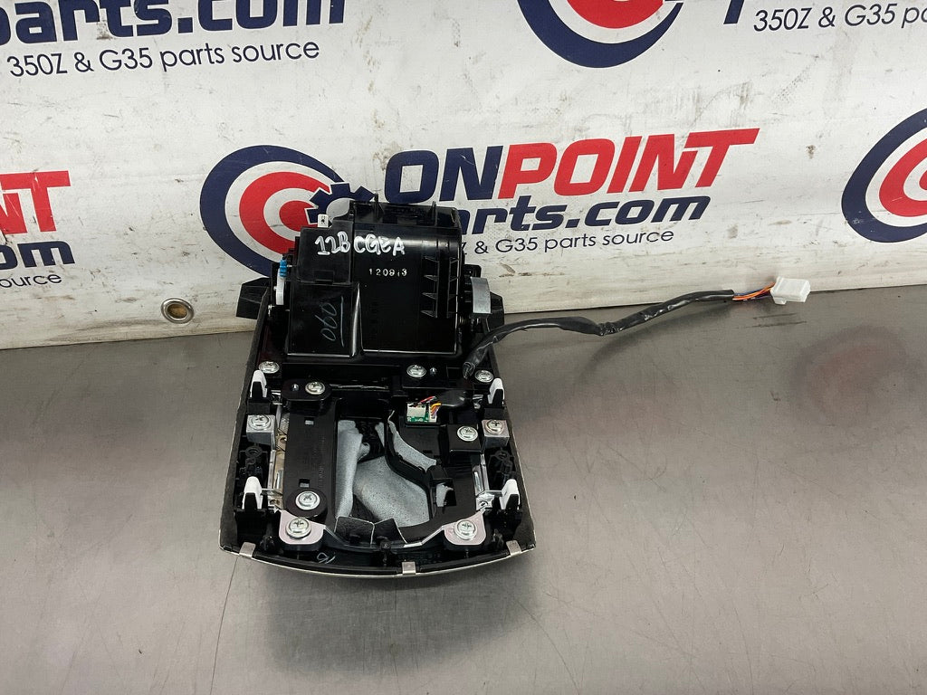 2013 Infiniti G37 Sedan Automatic Gear Shifter Trim with Coin Tray OEM 12BCGEA - On Point Parts Inc