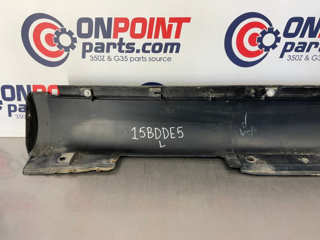 2003 Infiniti G35 Sedan Driver Left Rocker Panel Side Skirt OEM 15BDDE5 - On Point Parts Inc