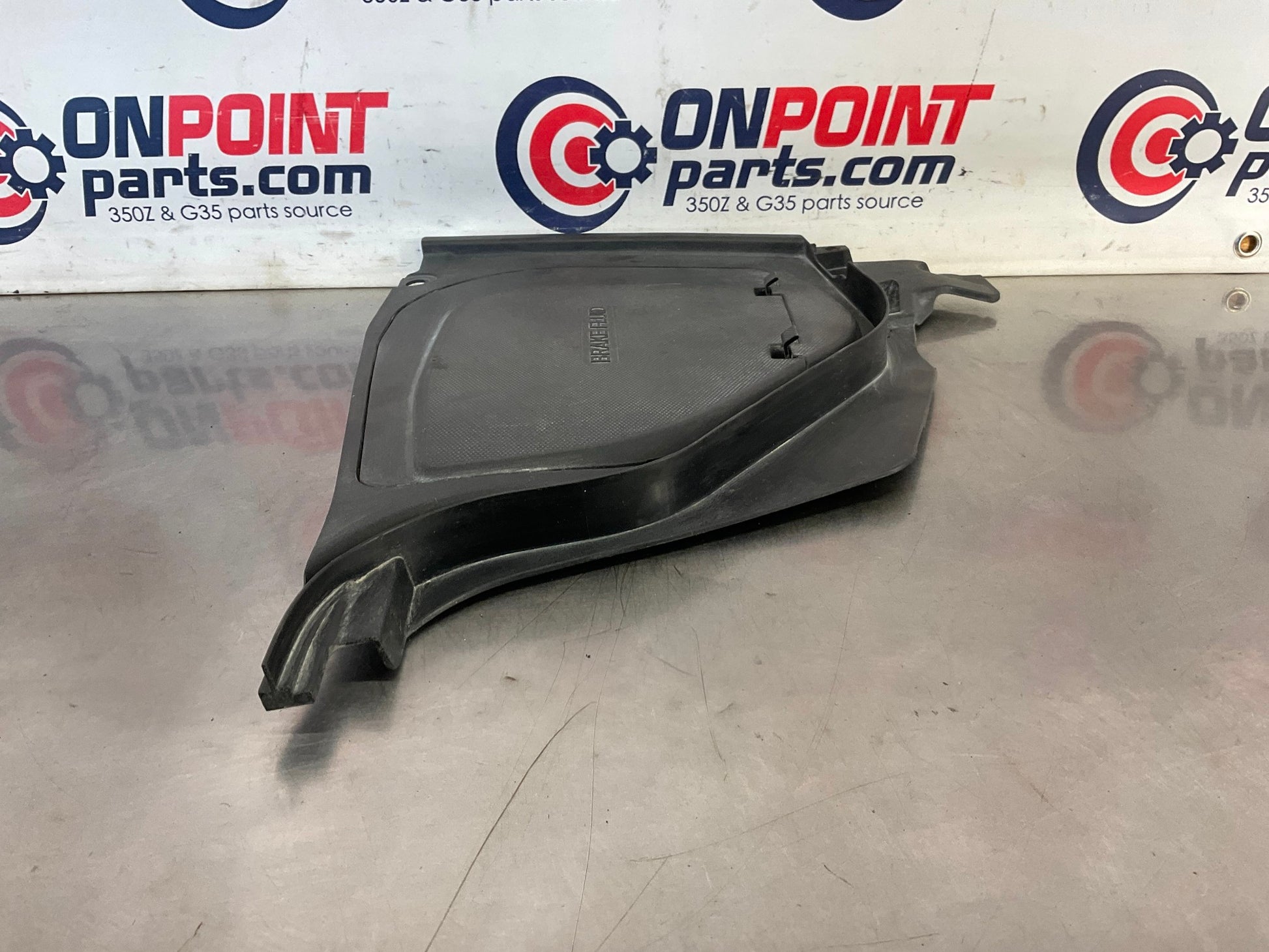 2012 Nissan 370Z Brake Fluid Bezel Trim Cover 64895 OEM 24BDME3 - On Point Parts Inc