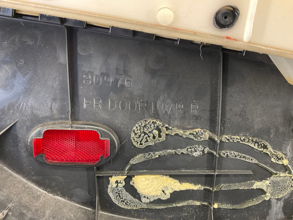 2003 Nissan 350Z Passenger Right Interior Door Panel Trim 80900 OEM 23BCPE8 - On Point Parts Inc