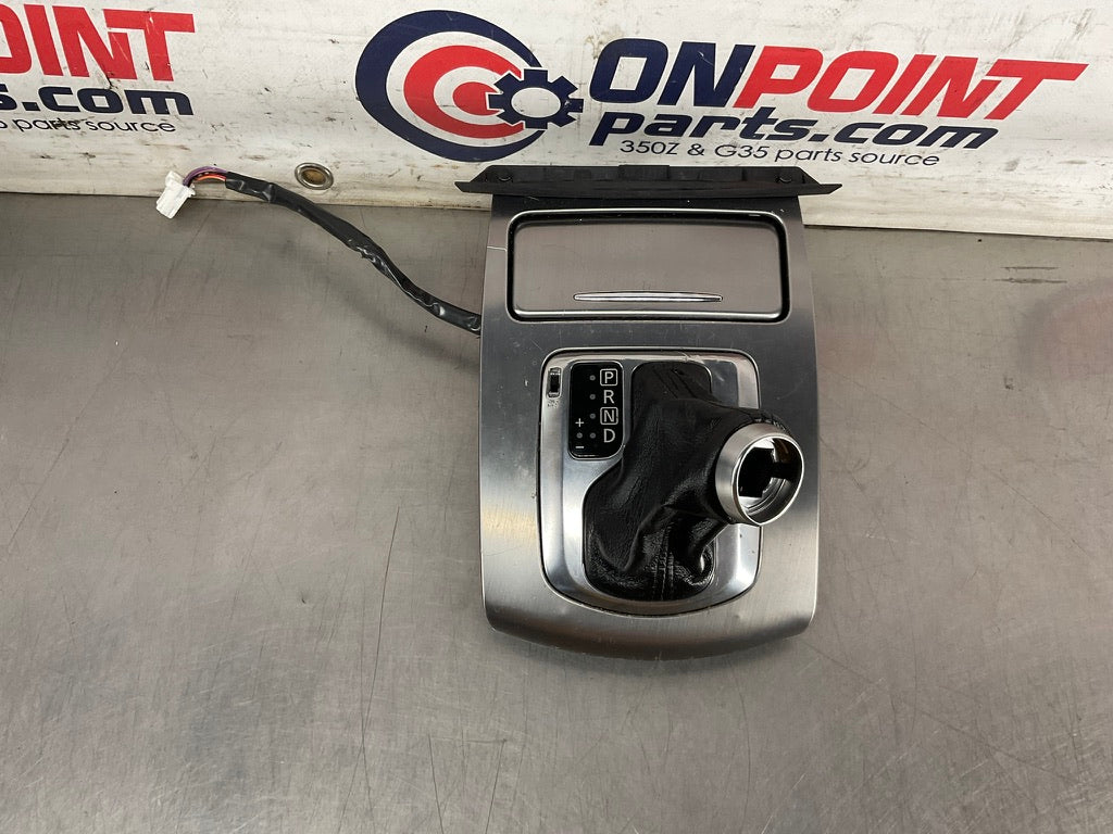 2013 Infiniti G37 Sedan Automatic Gear Shifter Trim with Coin Tray OEM 12BCGEA - On Point Parts Inc