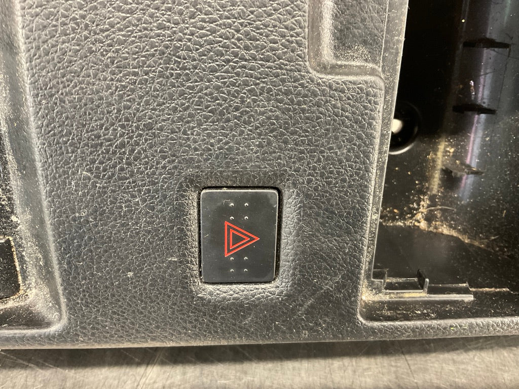 2004 Nissan 350Z Center Console with Seat Warmer Hazard Switches OEM 14BEQE8 - On Point Parts Inc