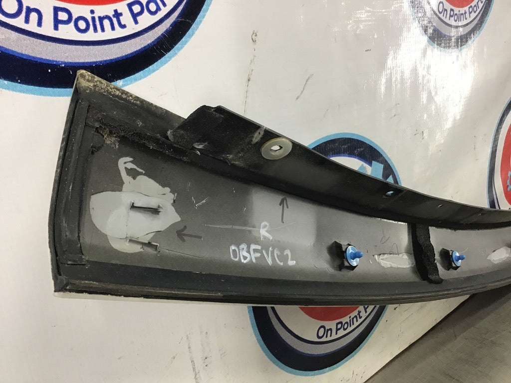 2005 Infiniti G35 Passenger Right Exterior A Pillar Trim OEM 0BFVC2 - On Point Parts Inc