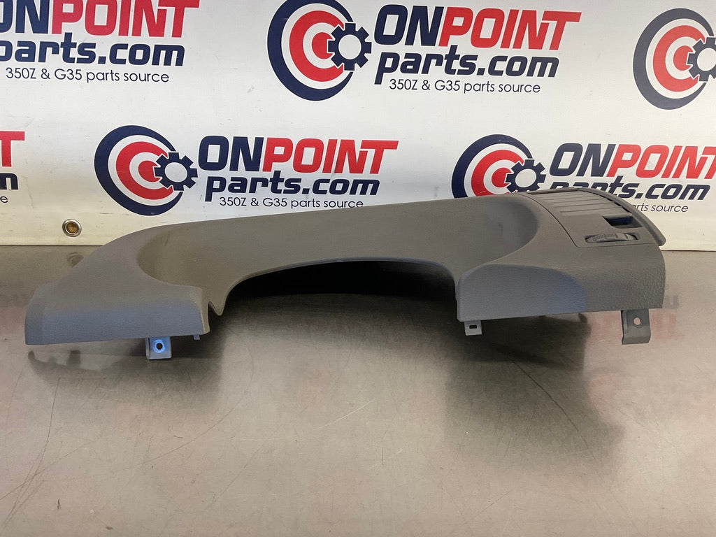 2005 Nissan 350Z Upper Dash Speedometer Steering Column Cover 68107 OEM 25BAED7 - On Point Parts Inc