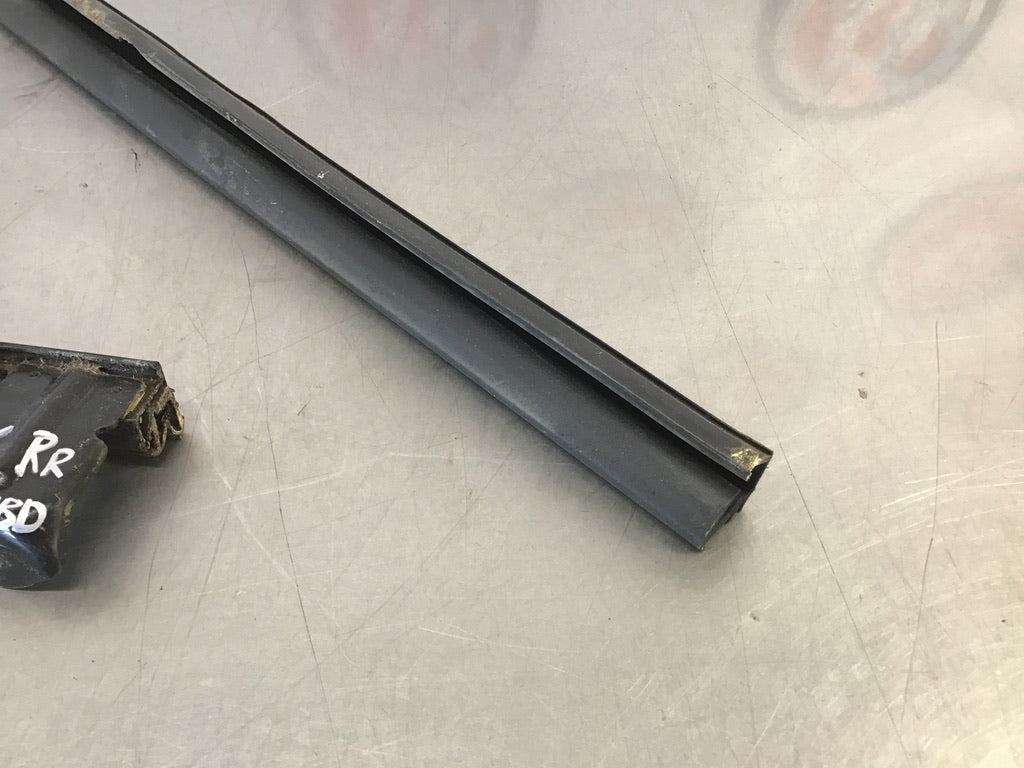 2012 Infiniti G37 Passenger Right Rear Door Window Rubber Seal OEM 23BCBDK - On Point Parts Inc