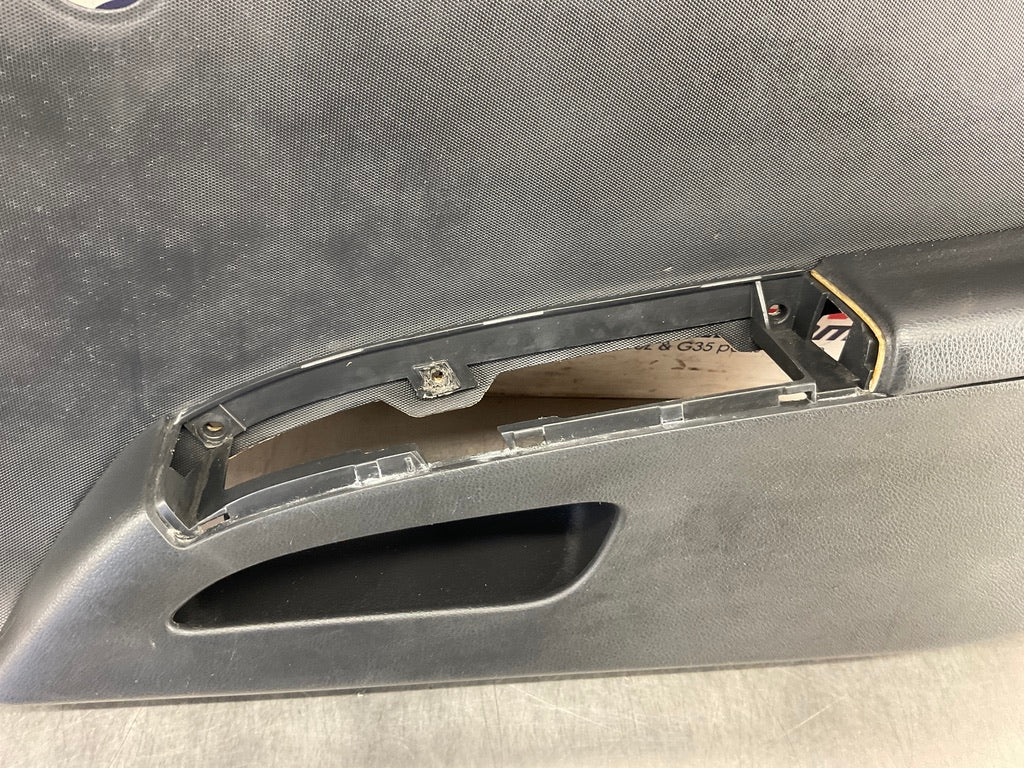 2003 Nissan 350Z Passenger Right Interior Door Panel Trim 80900 OEM 23BCPE8 - On Point Parts Inc