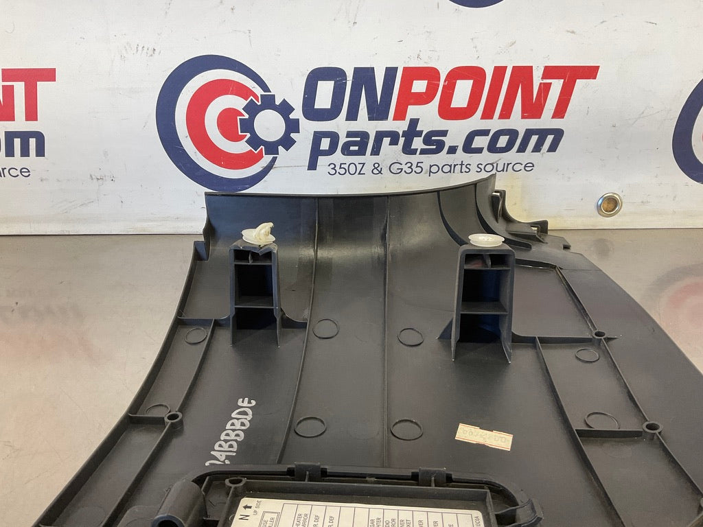 2010 Nissan 370Z Driver Left Lower Dash Fuse Panel Cover 66901 OEM 24BBBDE - On Point Parts Inc