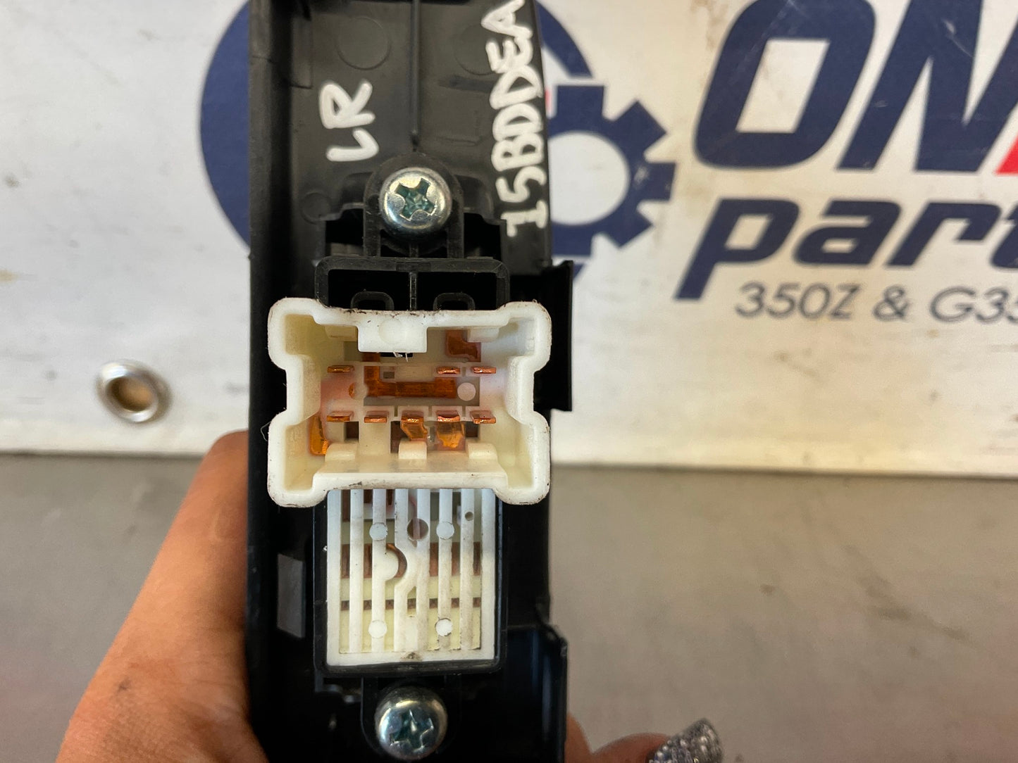 2003 Infiniti G35 Sedan Driver Left Rear Window Switches 82960 OEM 15BDDEA - On Point Parts Inc