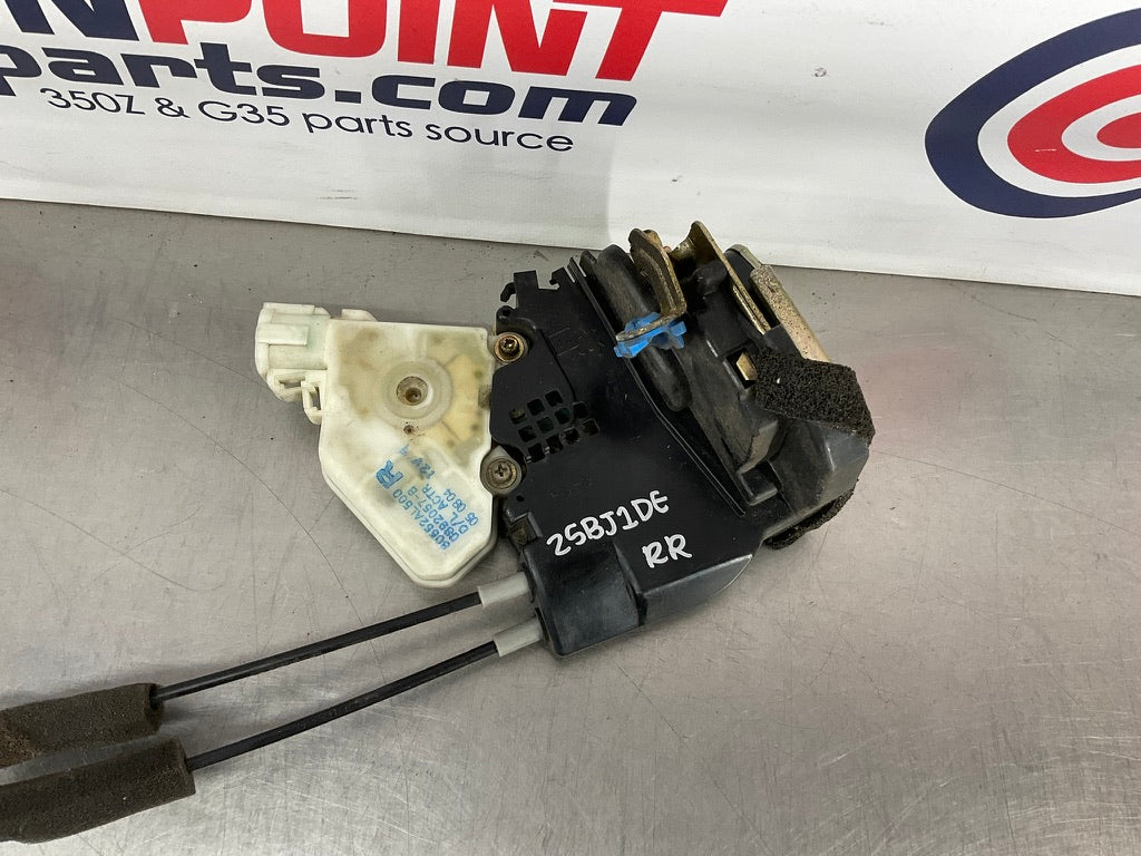 2006 Infiniti G35 Sedan Passenger Right Rear Door Lock Actuator OEM 25BJ1DE - On Point Parts Inc