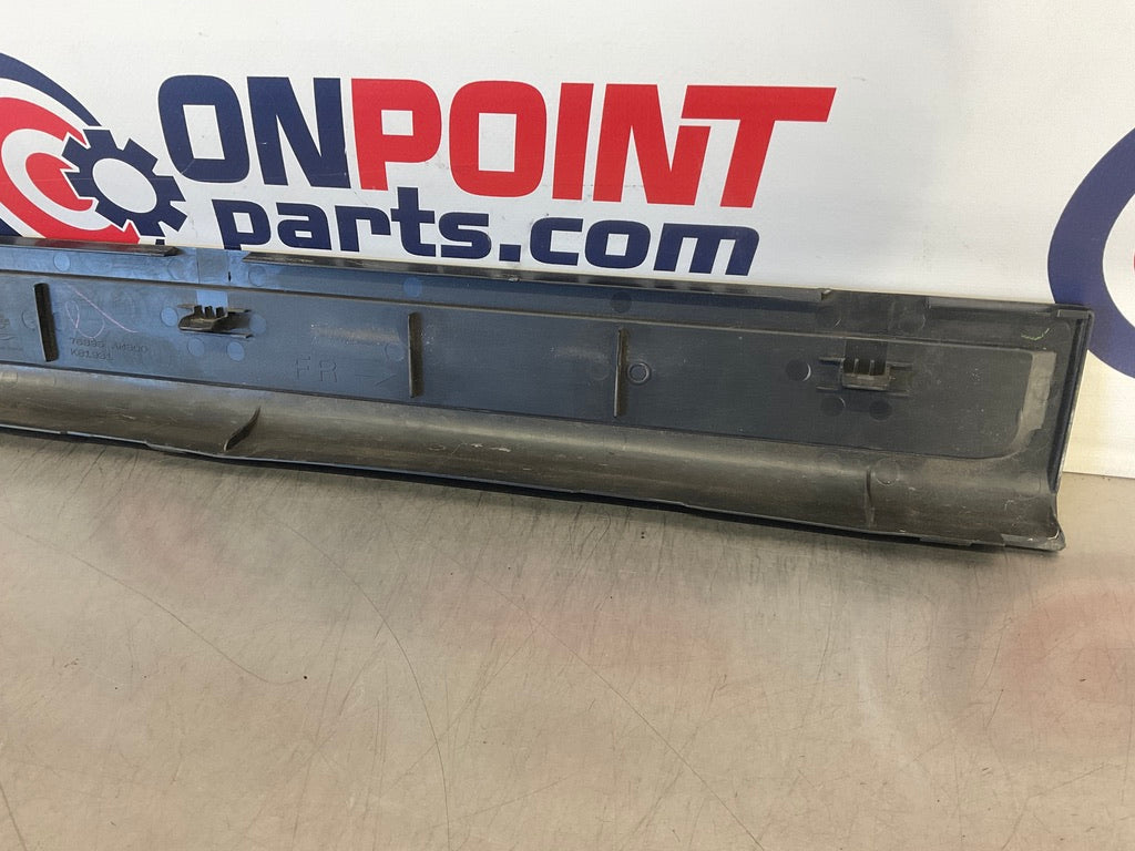 2006 Infiniti G35 Driver Left Door Threshold Kick Plate 76895 OEM 11BK3D7 - On Point Parts Inc