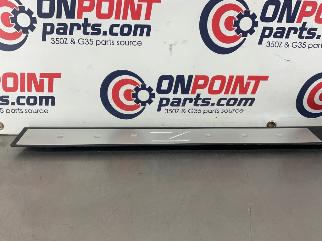 2006 Nissan 350Z Passenger Right Door Threshold Kick Plate Trim OEM 15BAJD7 - On Point Parts Inc