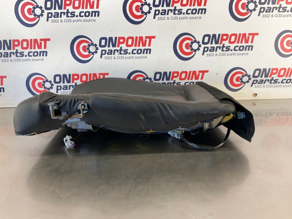 2006 Nissan 350Z Passenger Right Lower Leather Seat Cushion OEM 21BBJD9 - On Point Parts Inc