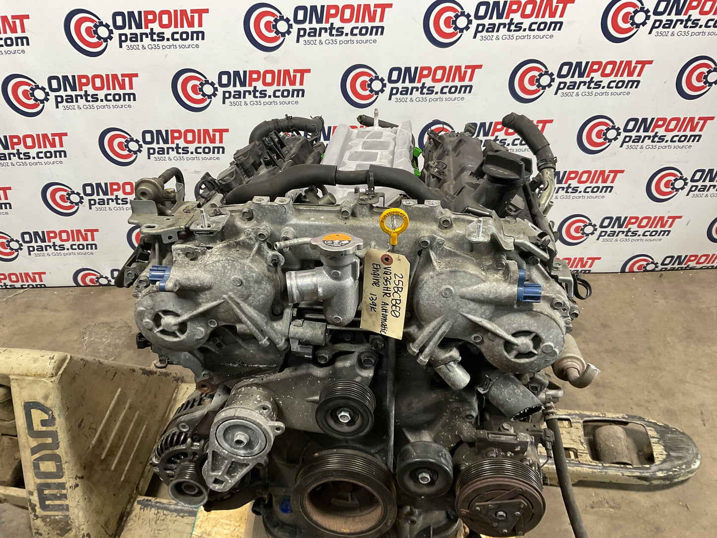 2007 Nissan 350Z VQ35HR Engine Motor 5 Speed Automatic 139k OEM 25BCBE0 - On Point Parts Inc