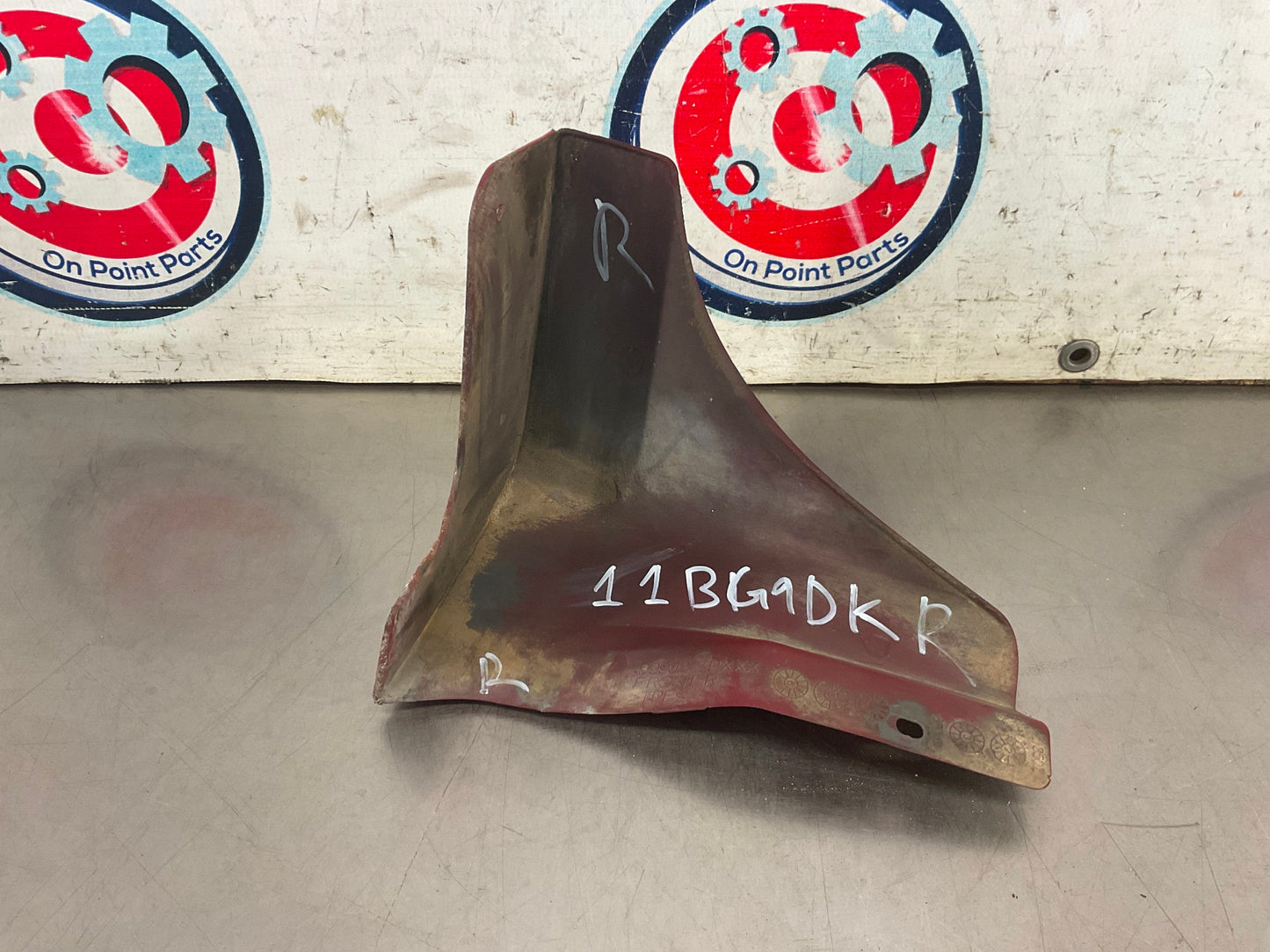 2003 Nissan 350Z Passenger Right Front Mudflap Splash Guard OEM 11BG9DK - On Point Parts Inc