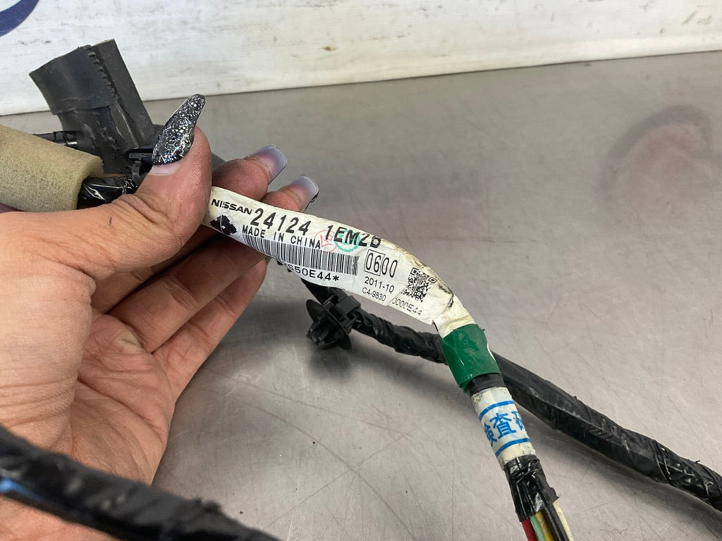 2012 Nissan 370Z Passenger Right Interior Door Wiring Harness 24124 OEM 24BDMEE - On Point Parts Inc