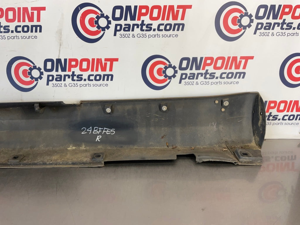 2005 Infiniti G35 Passenger Right Rocker Panel Side Skirt OEM 24BFFE5 - On Point Parts Inc