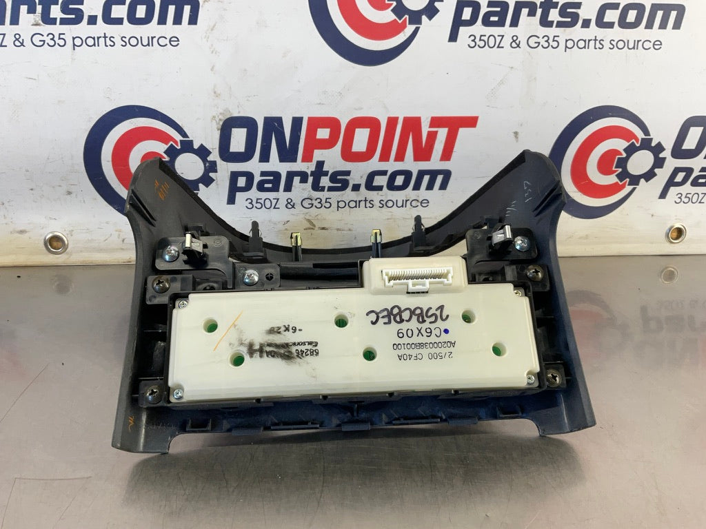 2007 Nissan 350Z Automatic Gear Shifter Bezel Trim AC Controls 27500 OEM 25BCBEC - On Point Parts Inc