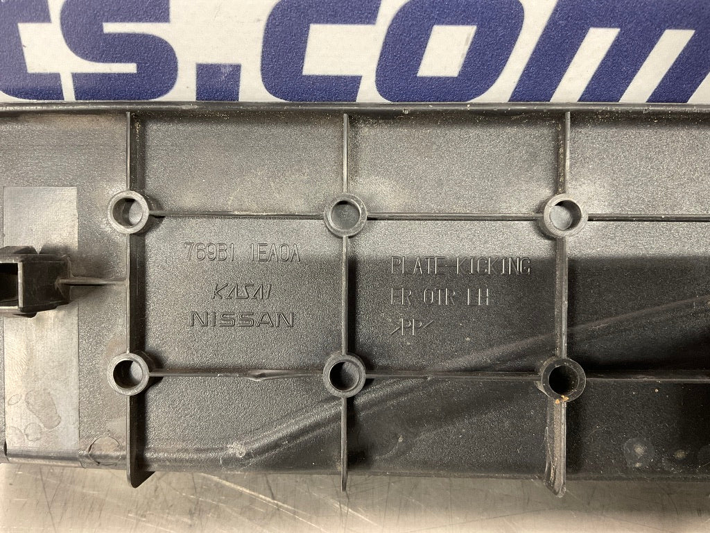 2010 Nissan 370Z Driver Left Door Threshold Kick Plate Trim 769B1 OEM 24BBBD7 - On Point Parts Inc