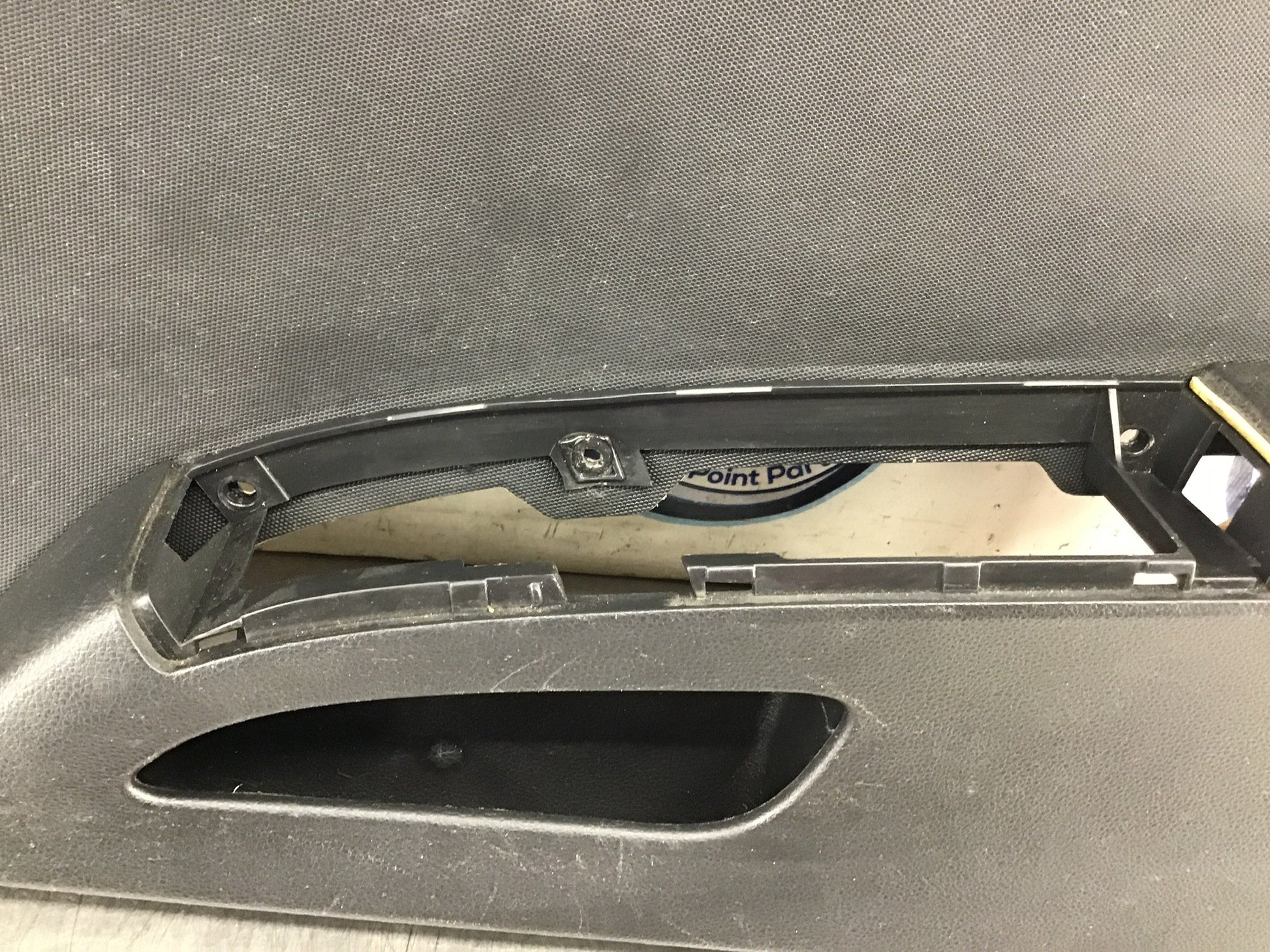 2005 Nissan 350Z Passenger Right Front Interior Door Panel OEM 12BI7C8 - On Point Parts Inc