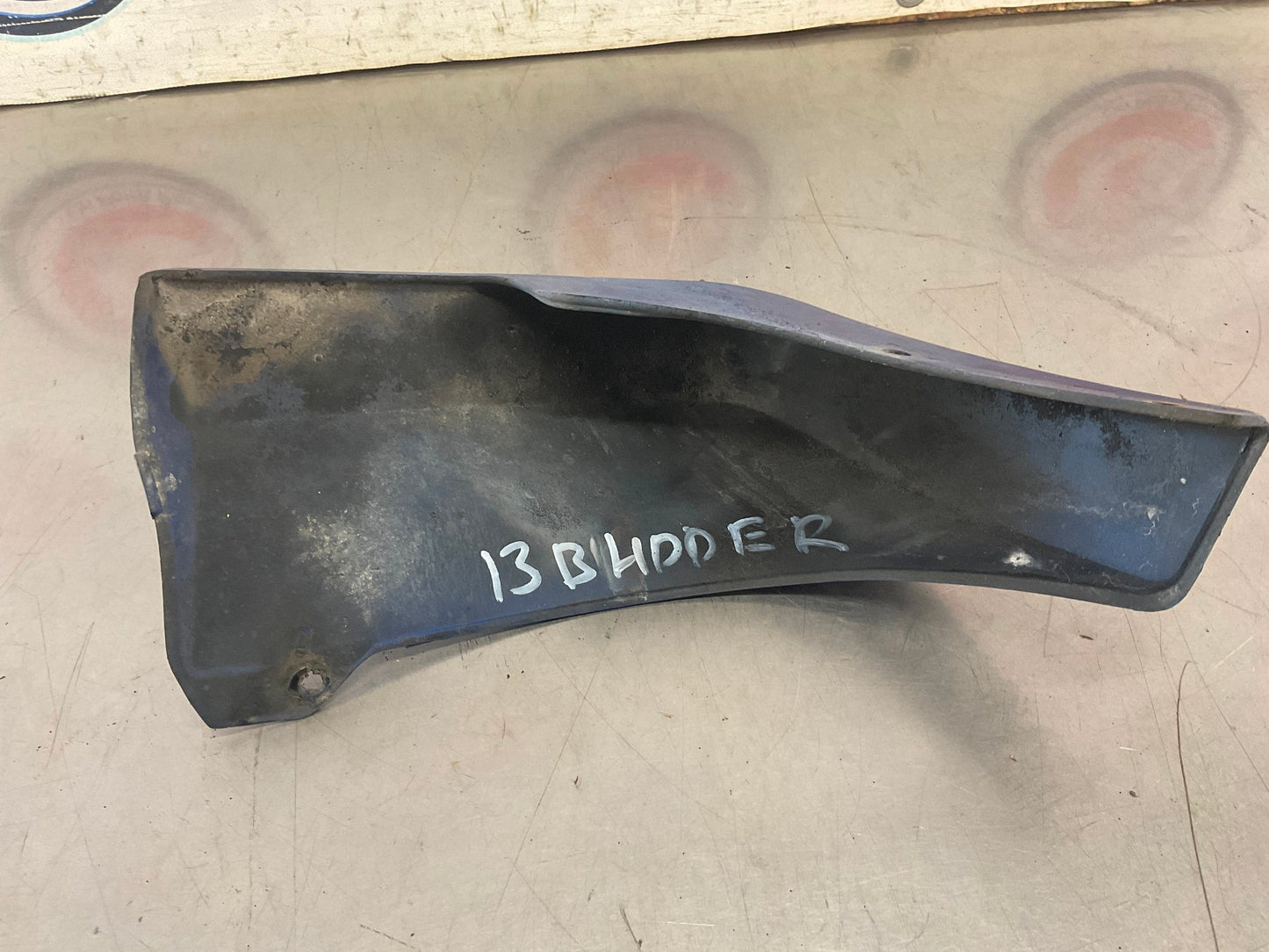 2004 Nissan 350Z Passenger Right Rear Mudflap OEM 13BHDDE - On Point Parts Inc