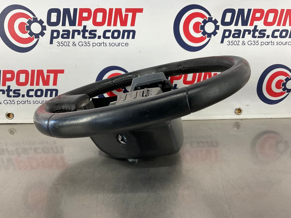 2004 Infiniti G35 Steering Wheel with Cruise Control Radio Switches OEM 12BK8DC - On Point Parts Inc