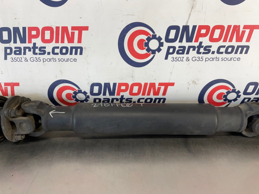 2005 Infiniti G35 2 Piece RWD Automatic Rear Wheel Driveshaft 152k OEM 24BFFE0 - On Point Parts Inc