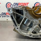 2004 Infiniti G35 VQ35DE Engine Block with Crank Shaft Bearing Caps  OEM 15BE4E0 - On Point Parts Inc