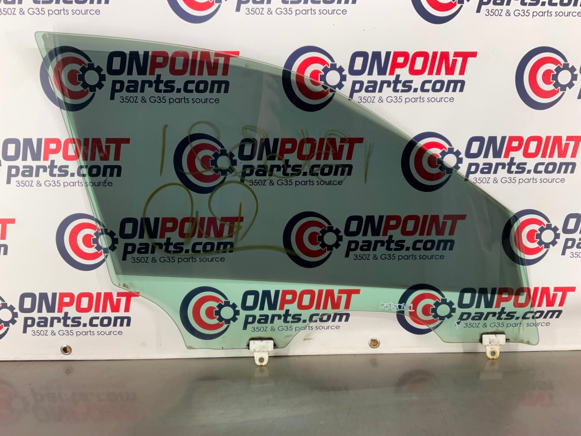 2006 Infiniti G35 Sedan Driver Left Front Tinted Door Window Glass OEM 25BJ1D1 - On Point Parts Inc