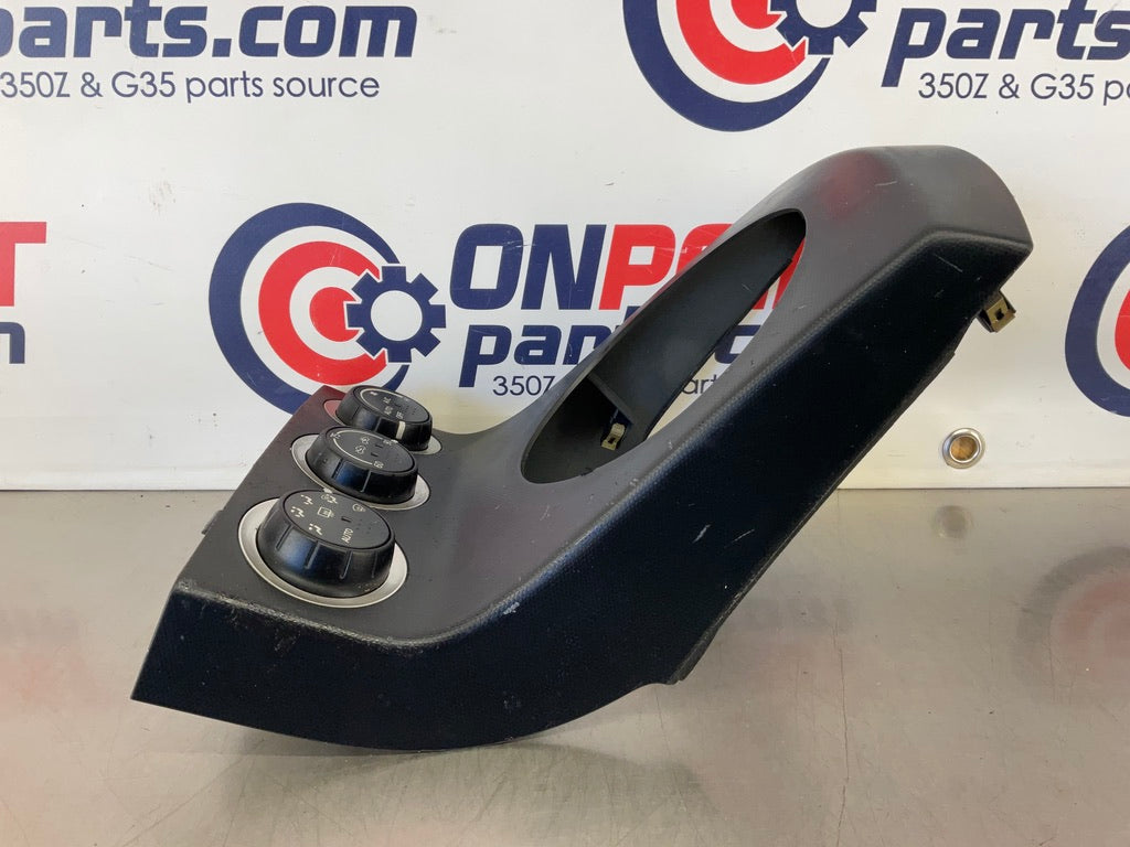 2005 Nissan 350Z Automatic Shift Bezel AC Climate Controls 96941 OEM 25BAEDA - On Point Parts Inc