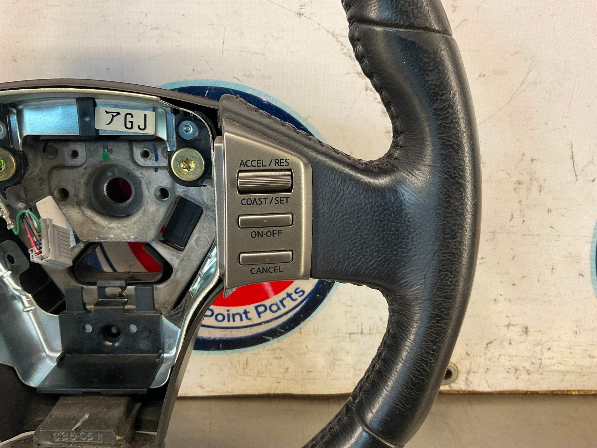 2004 Infiniti G35 Steering Wheel Cruise Control Radio Switch OEM 25BFNDC - On Point Parts Inc
